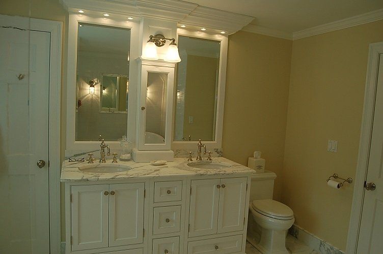 his and her vanity in bathroom 1