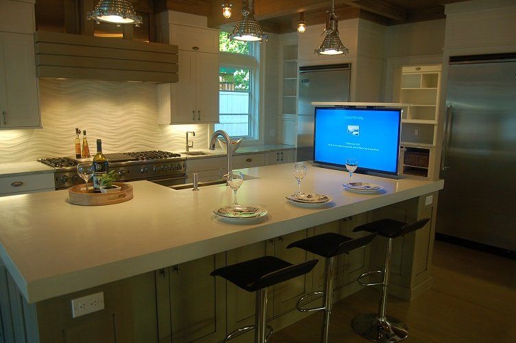 High-end kitchen island