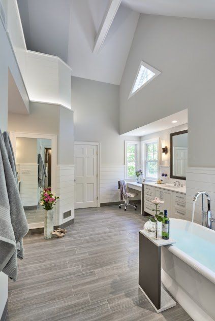 modern bathroom with soaking tub and shower 3