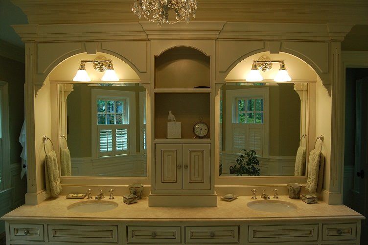 his and her vanity in bathroom 1