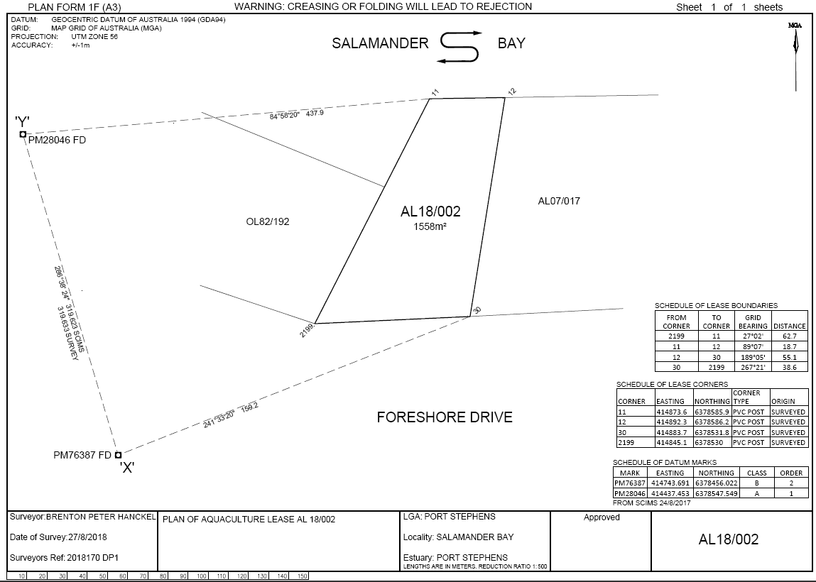A Black and White Drawing of A Forest Reserve — Duggan Mather Surveyors in Taylors Beach, NSW