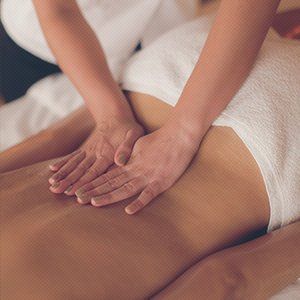 back massage treatment