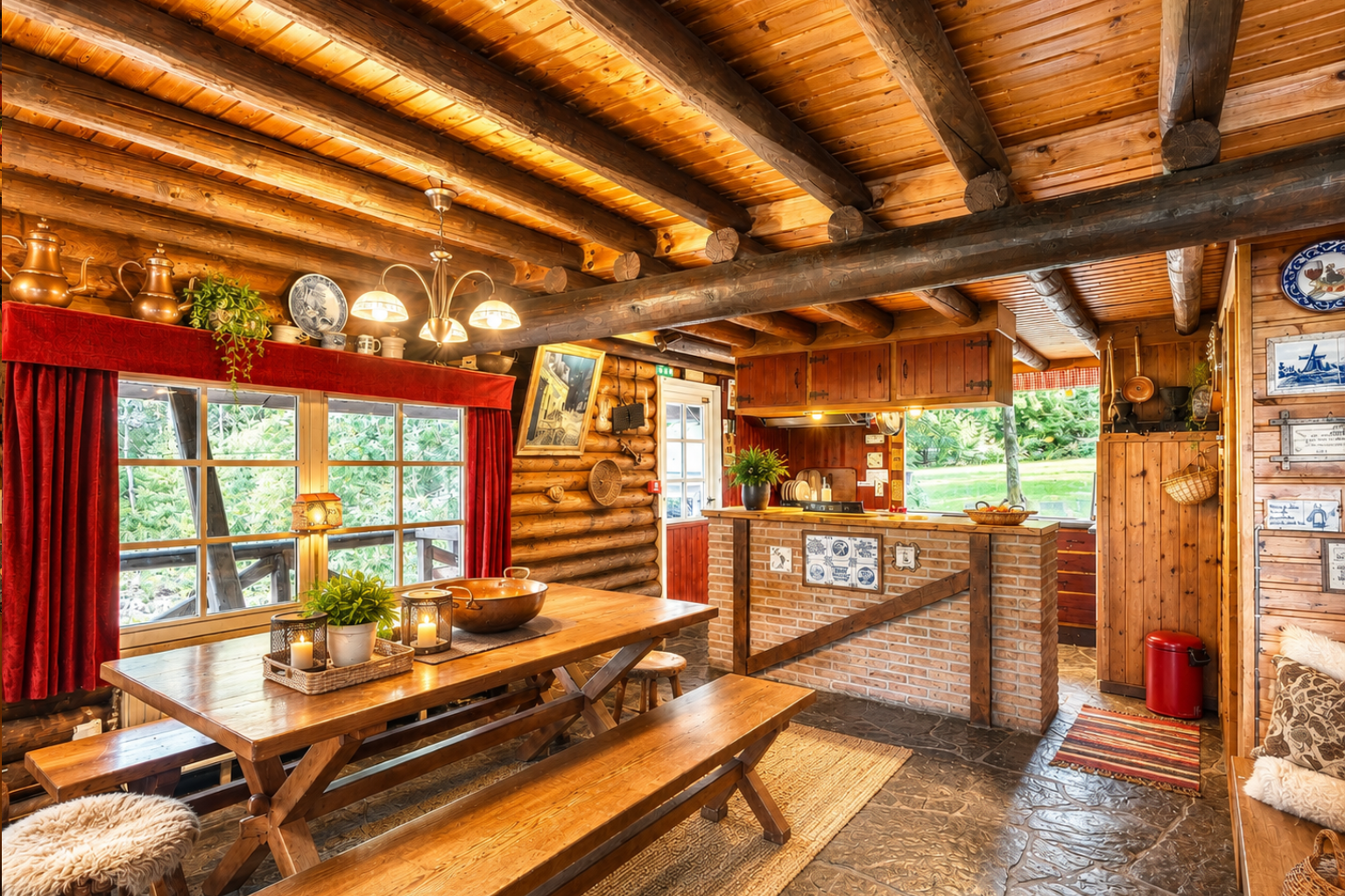 Maison de vacances en ardennes avec bar
