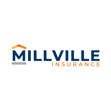 Millville insurance logo on a white background