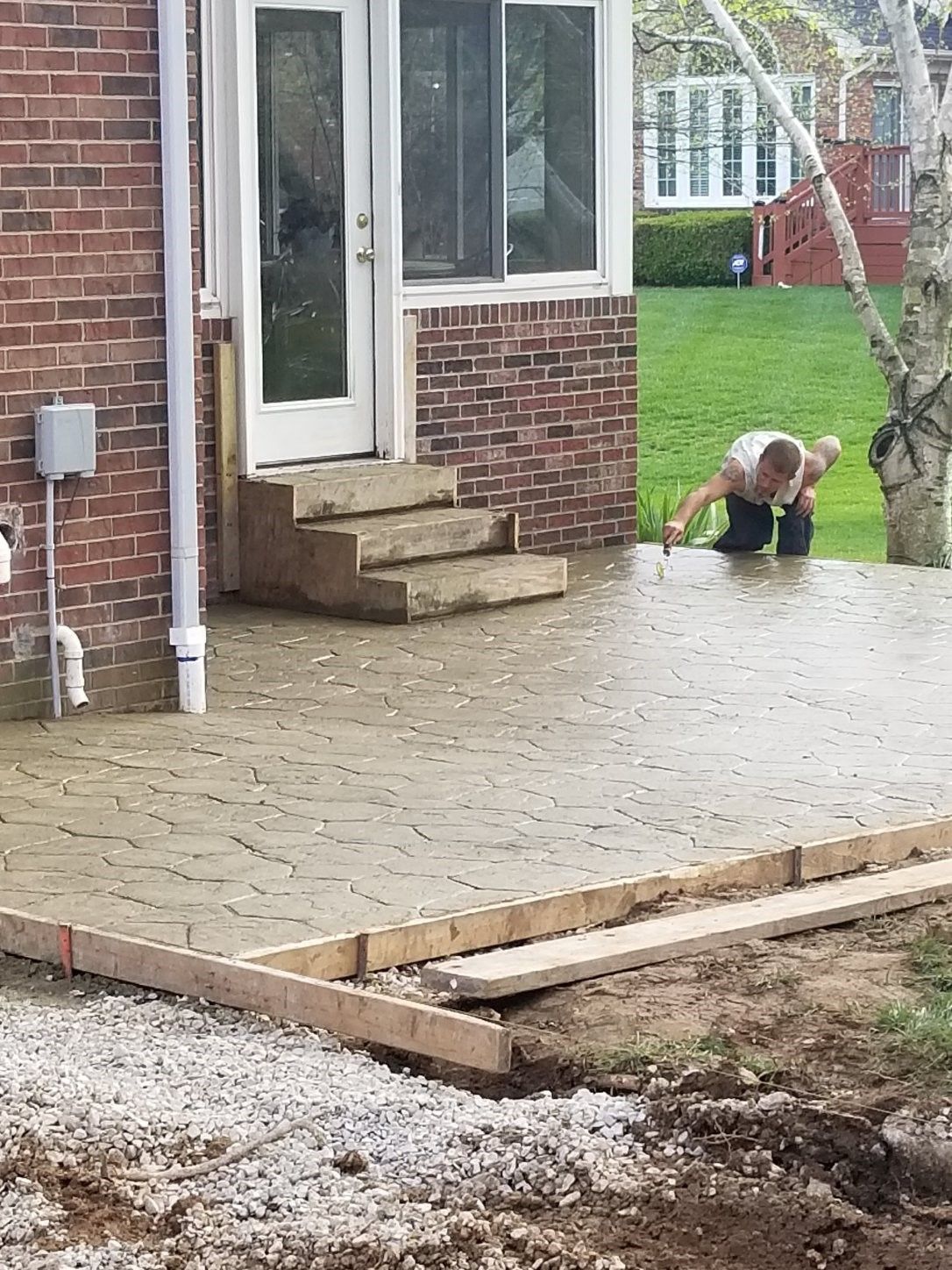 Concrete Staining — New Albany, IN — Concrete Works