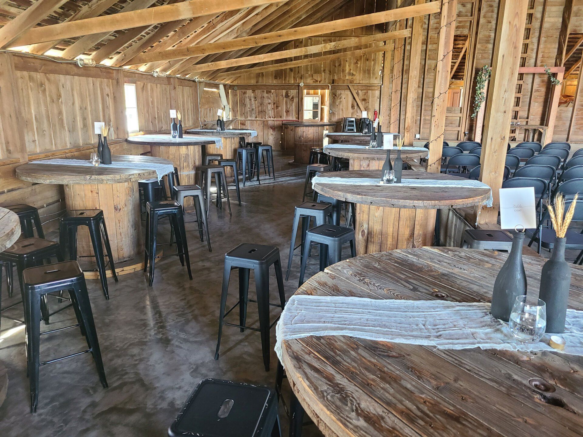 variety ways to set up for your wedding or event