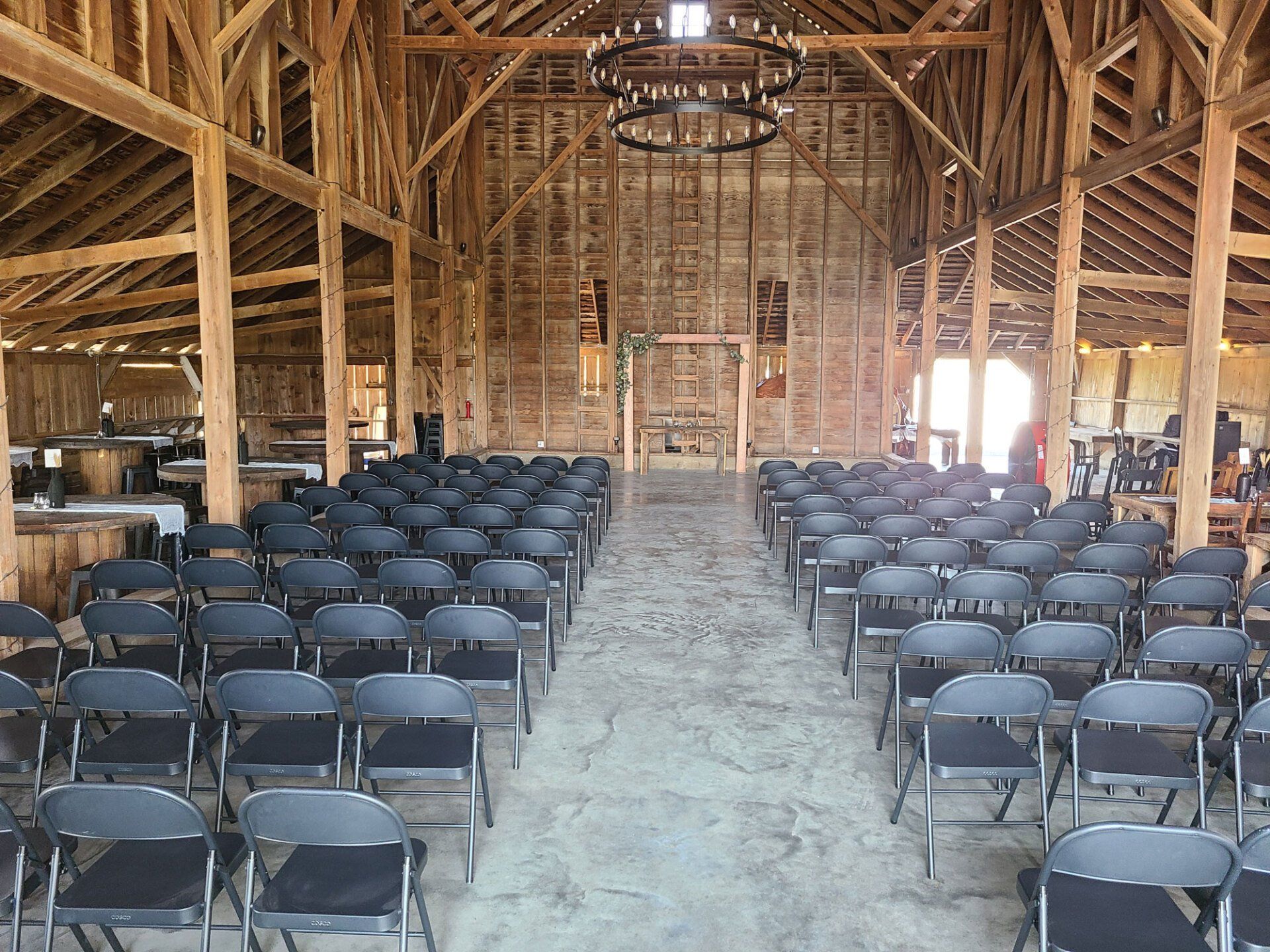 some brides rent different chairs for set up