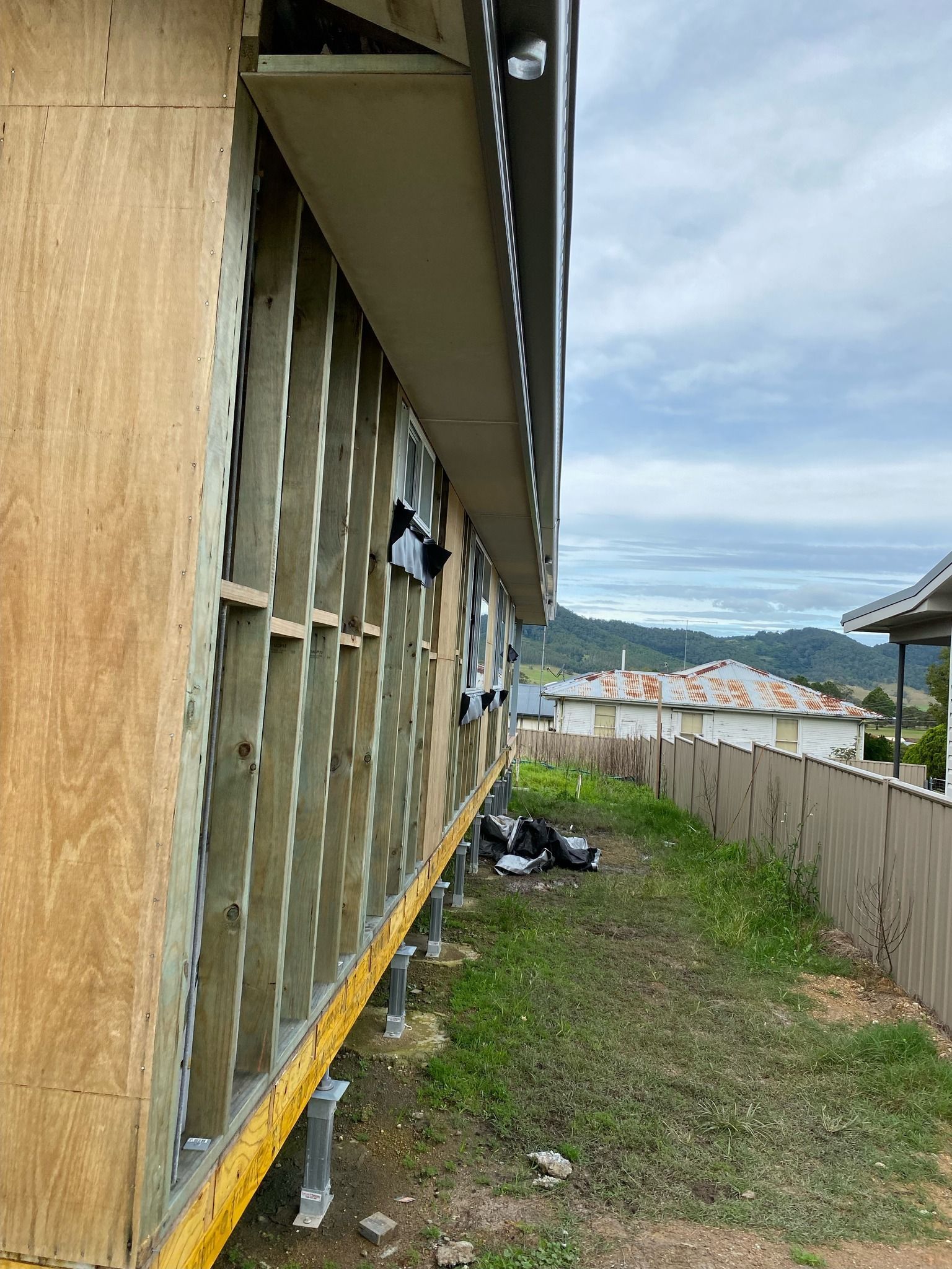 Exterior View of a Building Under Construction — BK Building Services Pty Ltd In Gloucester, NSW