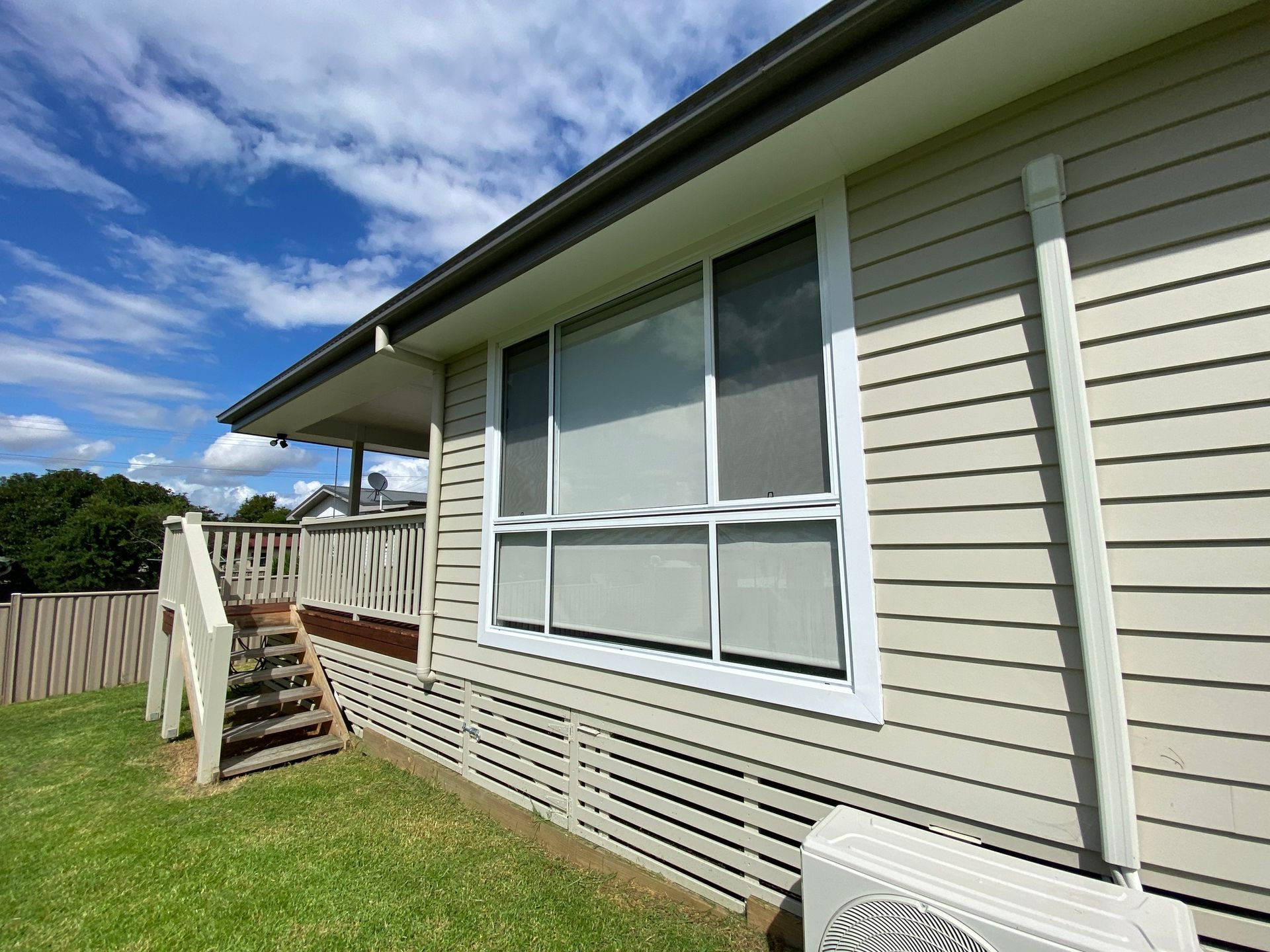 Exterior View of a House With a Large Window — BK Building Services Pty Ltd In Taree, NSW