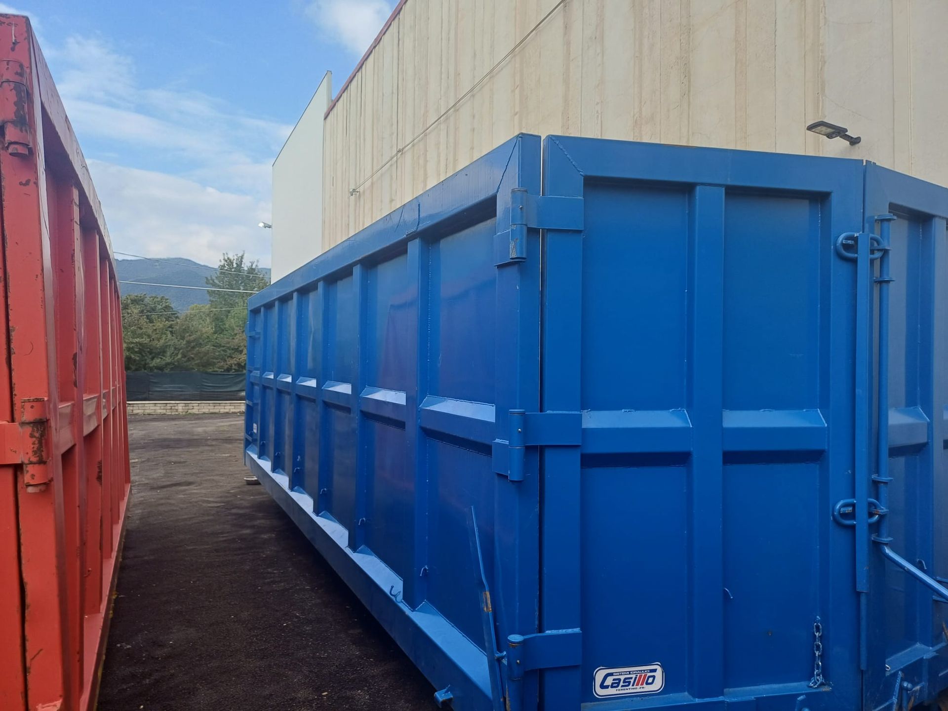 Cassone raccolta rifiuti