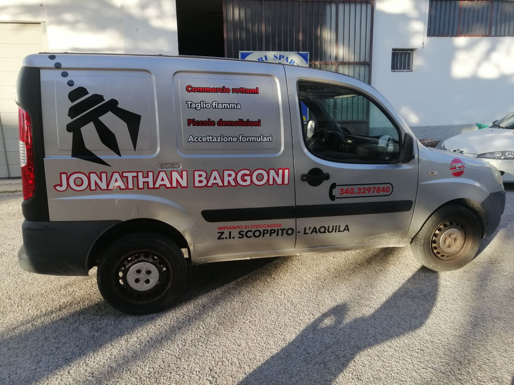 Mezzo per trasporto rottami