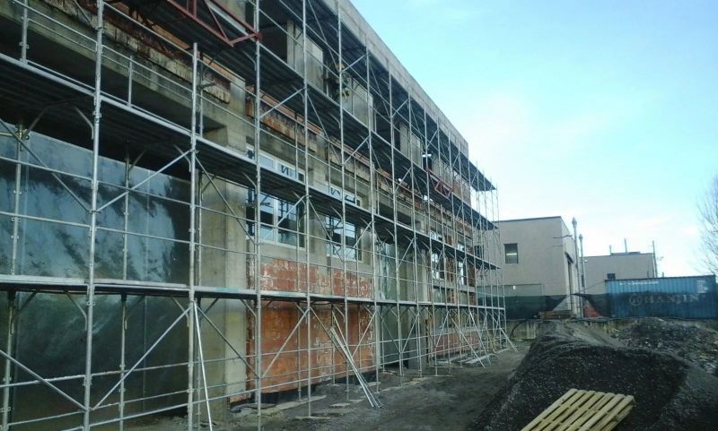 ristrutturazione di una facciata