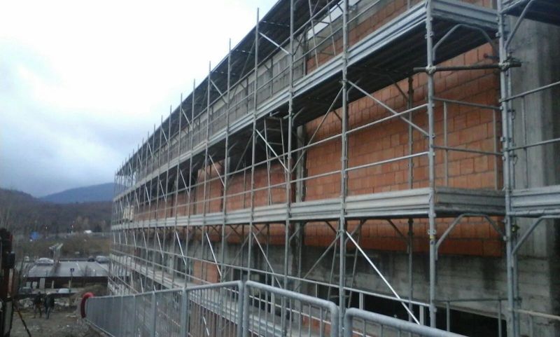 ristrutturazione facciata di un edificio