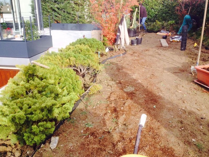 manutenzione di un'area verde