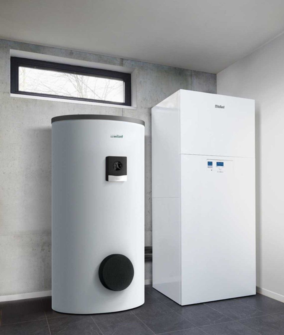 due modelli di pompe di calore