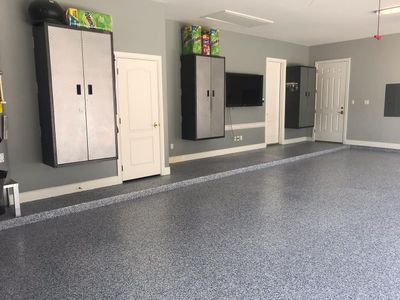 Garage Floor Epoxy in Williamsburg VA
