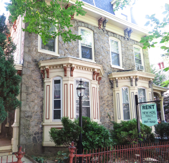 New Age Realty Group apartment with a rent sign