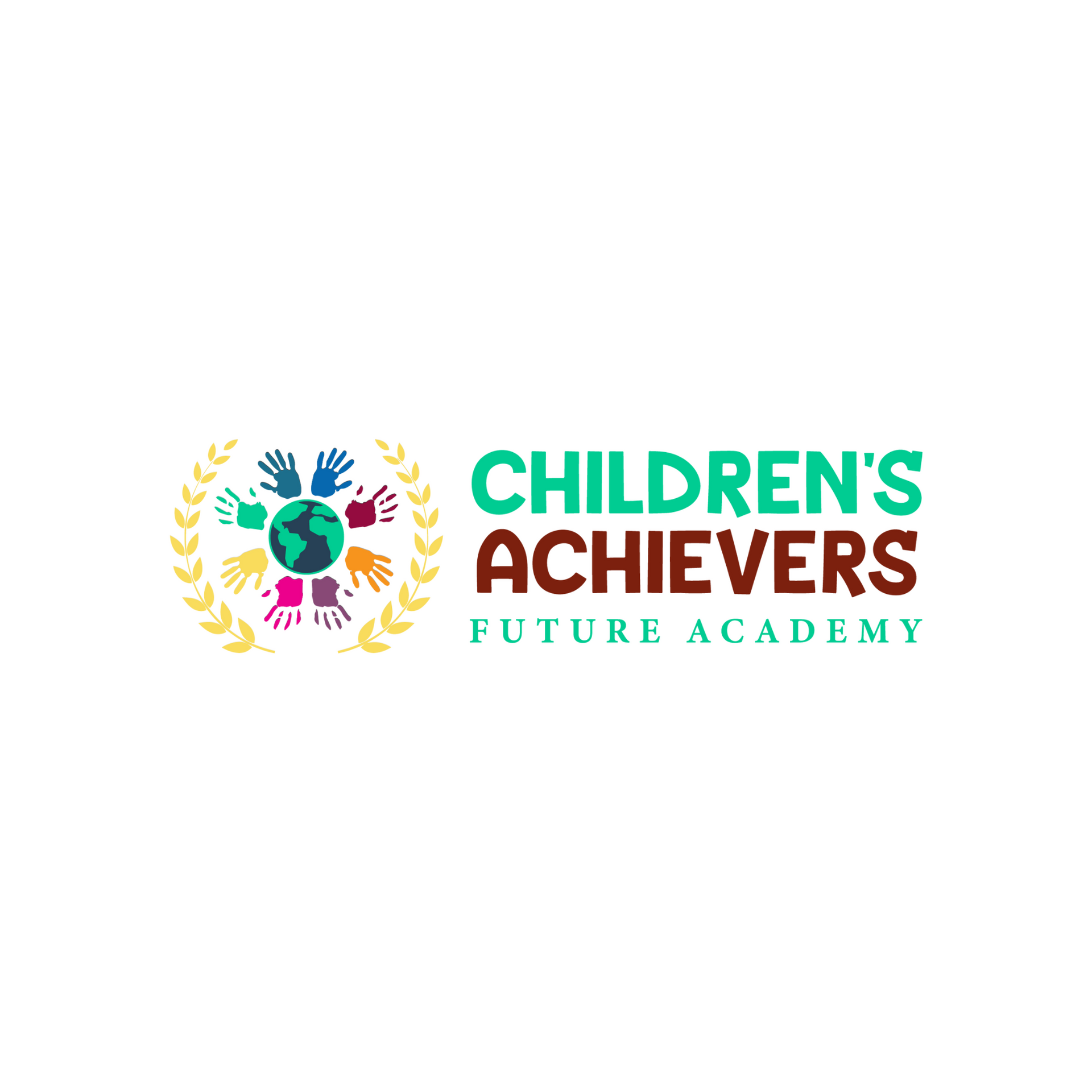A logo for children 's achievers future academy.
