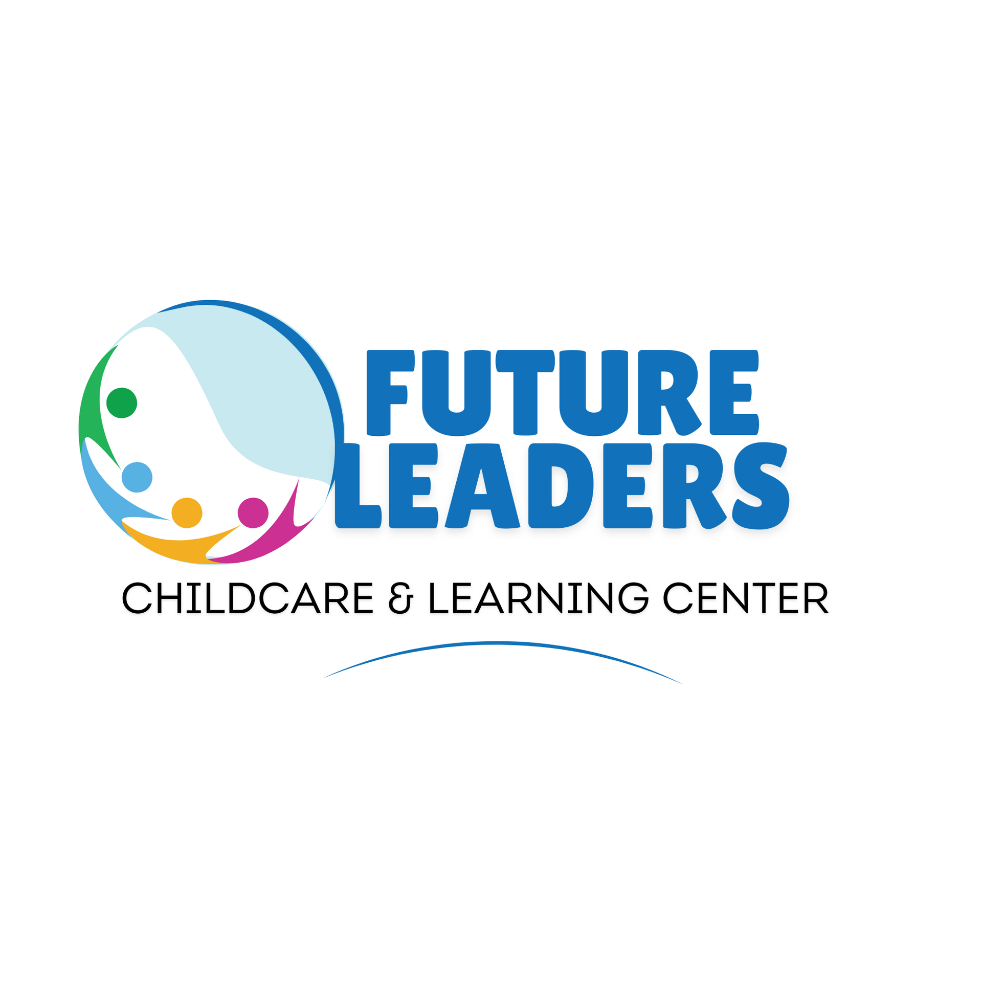The logo for future leaders childcare and learning center.