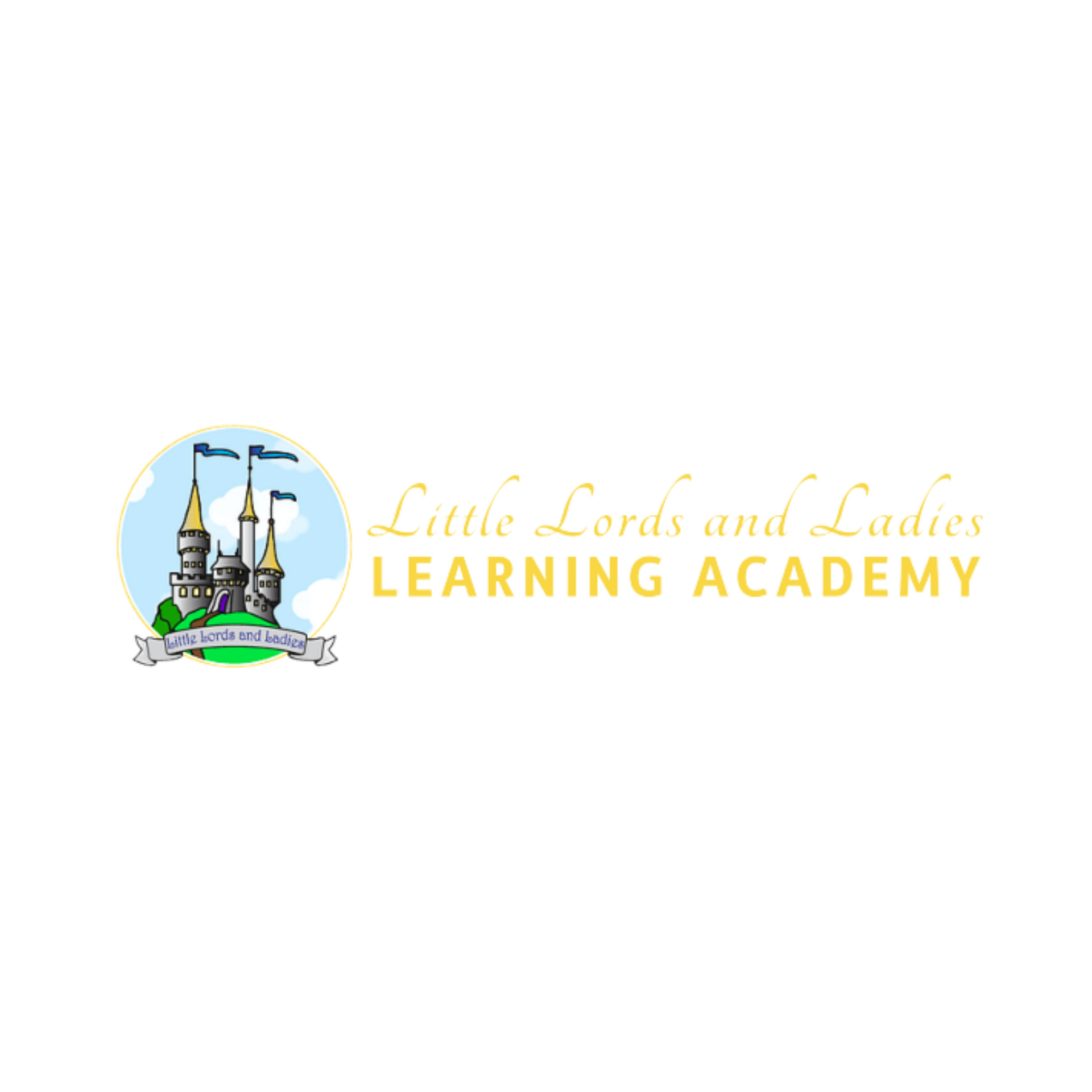 A logo for little lords and ladies learning academy