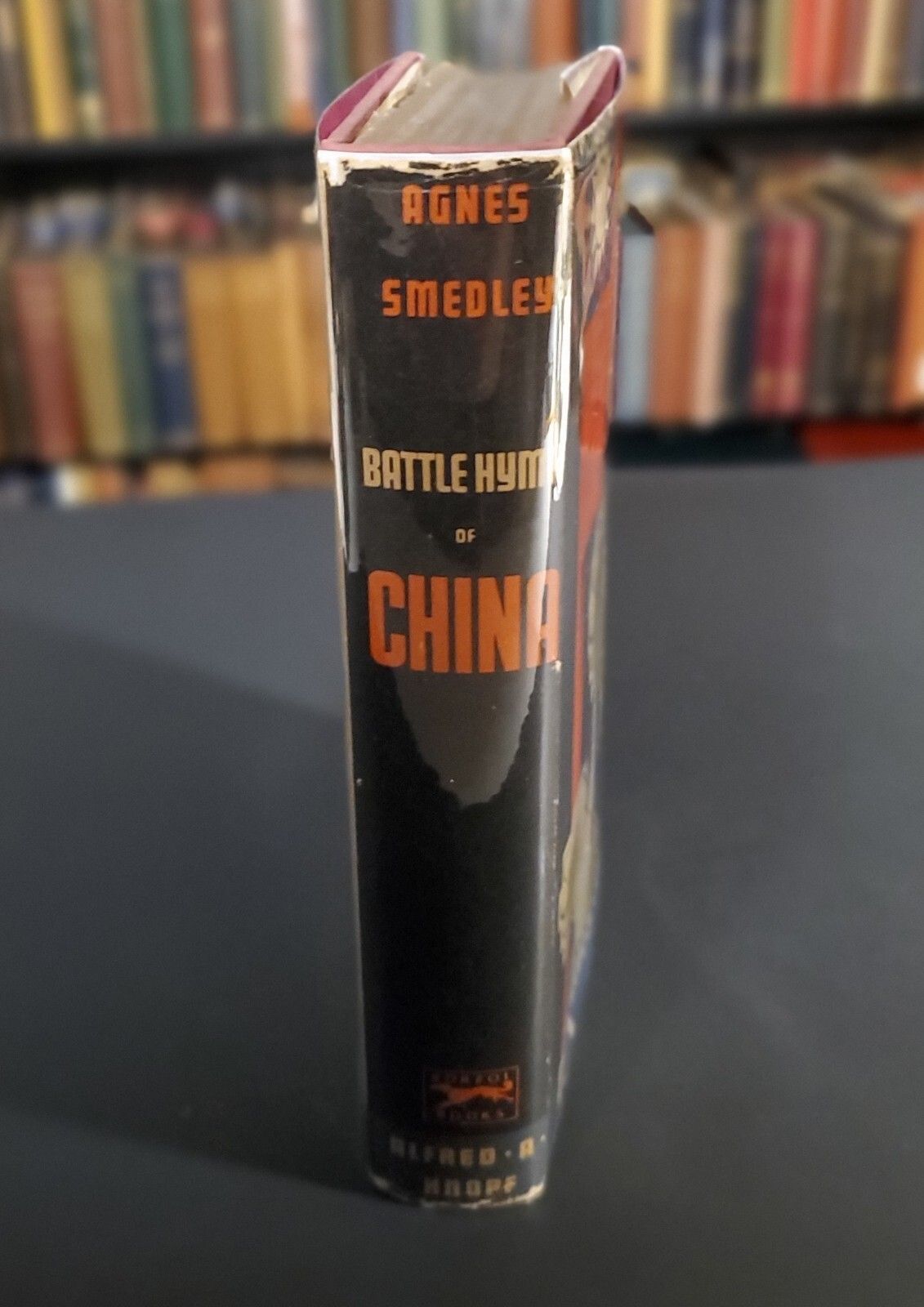 Battle Hymn of China by Agnes Smedley 1st Ed. 1943 *SIGNED & INSCRIBED* by the Author