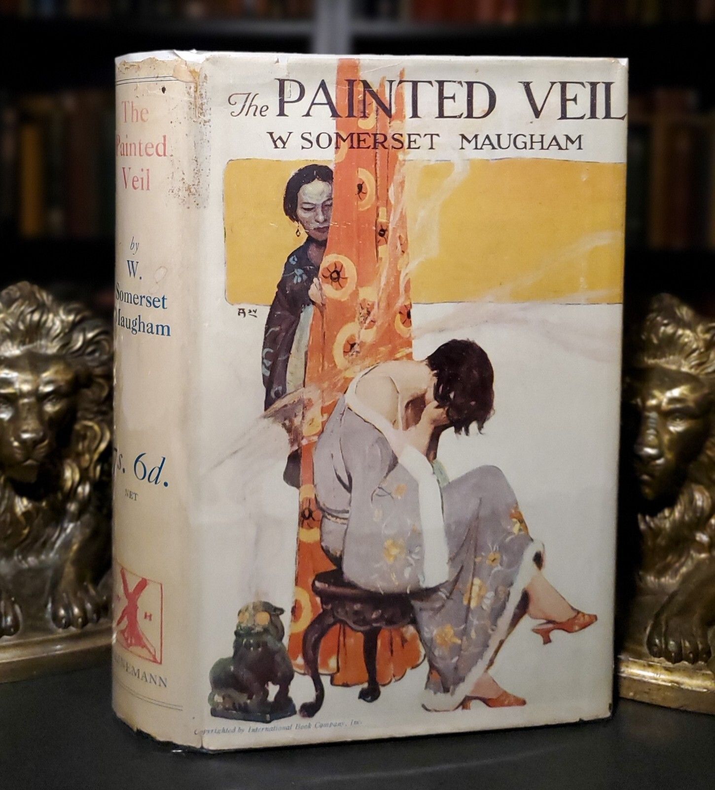 The Painted Veil By W. Somerset Maugham 1925 Hardcover w/ Jacket 1st Edition