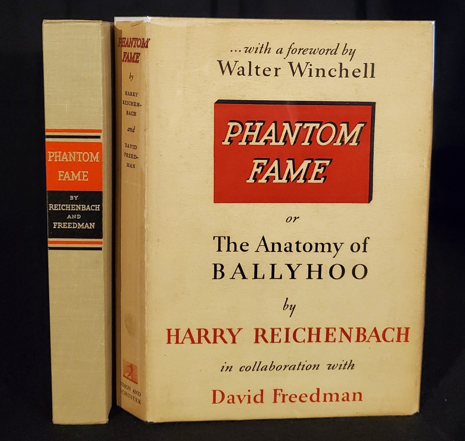 Phantom Fame or The Anatomy of Ballyhoo ~ By Harry Reichenbach ~ 1931