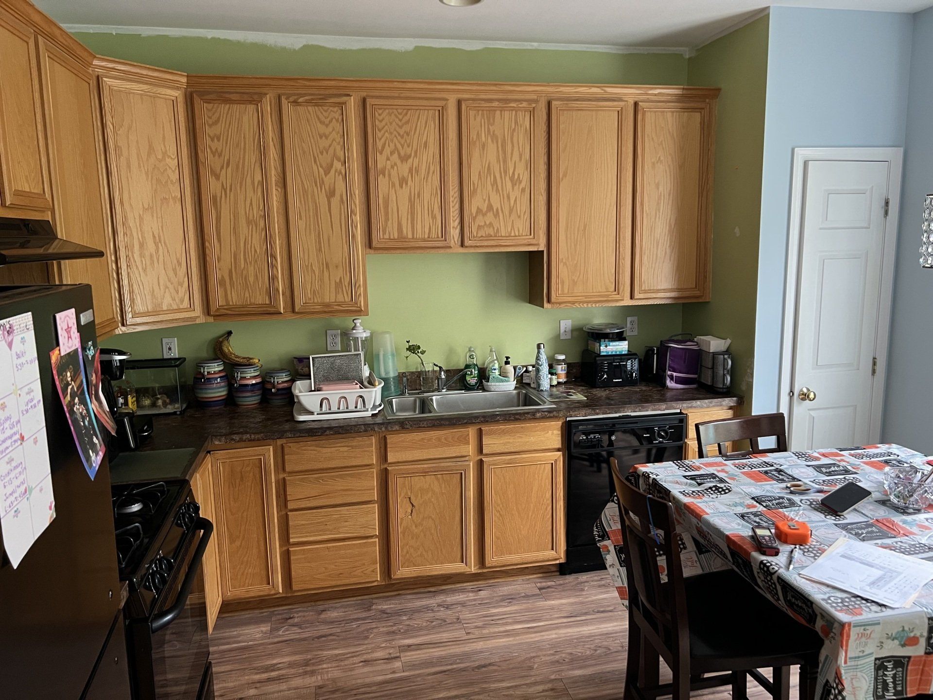 Kraemer Kitchen and Dining Before — Mohegan Lake, NY — Homescape Kitchens & Baths