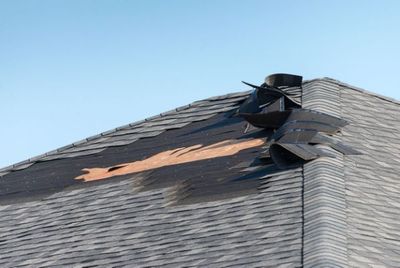 Storm Damaged Roof — Madison, WI — Craftsman Exteriors