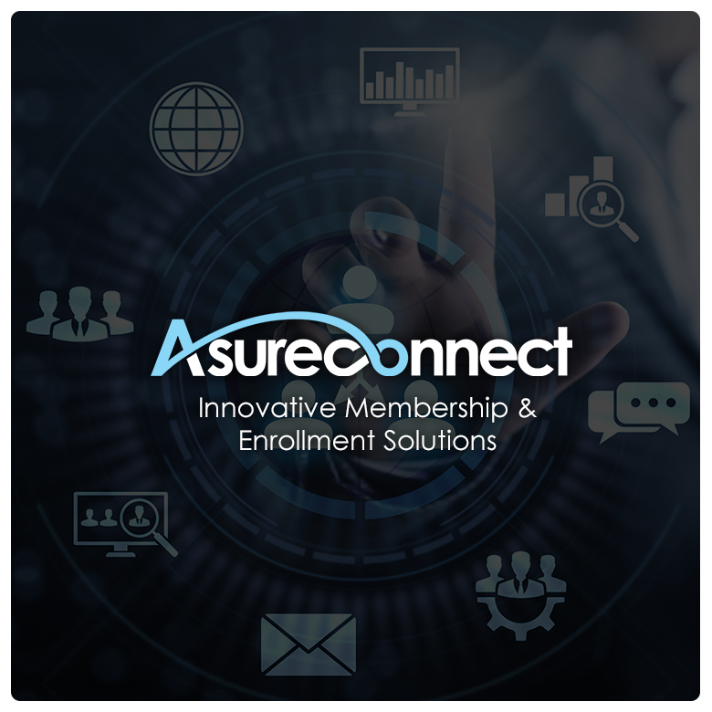 A logo for a subsidiary company called Asureconnect