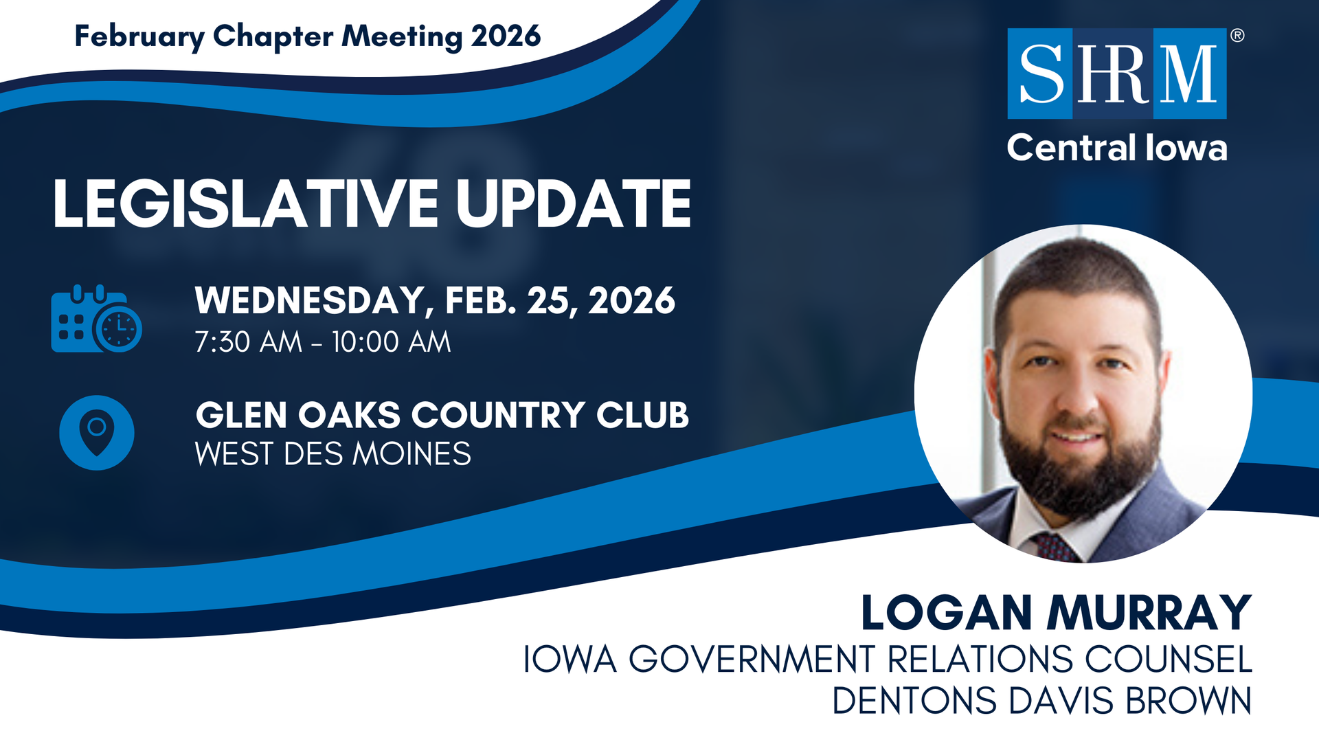 SHRM Central Iowa February Chapter Meeting