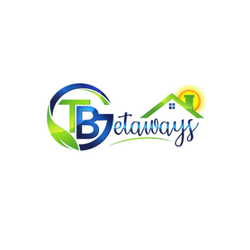 a logo for a company called betaways with a house in the background .