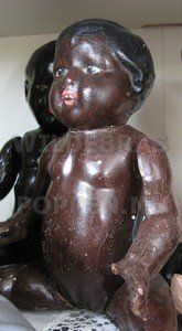 bruine papier maché pop