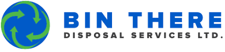 Bin there Disposal Services Business Logo