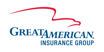 The great american insurance group logo has a red eagle on it.