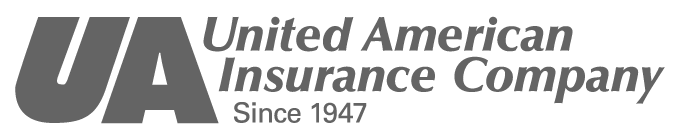 The logo for united american insurance company since 1947