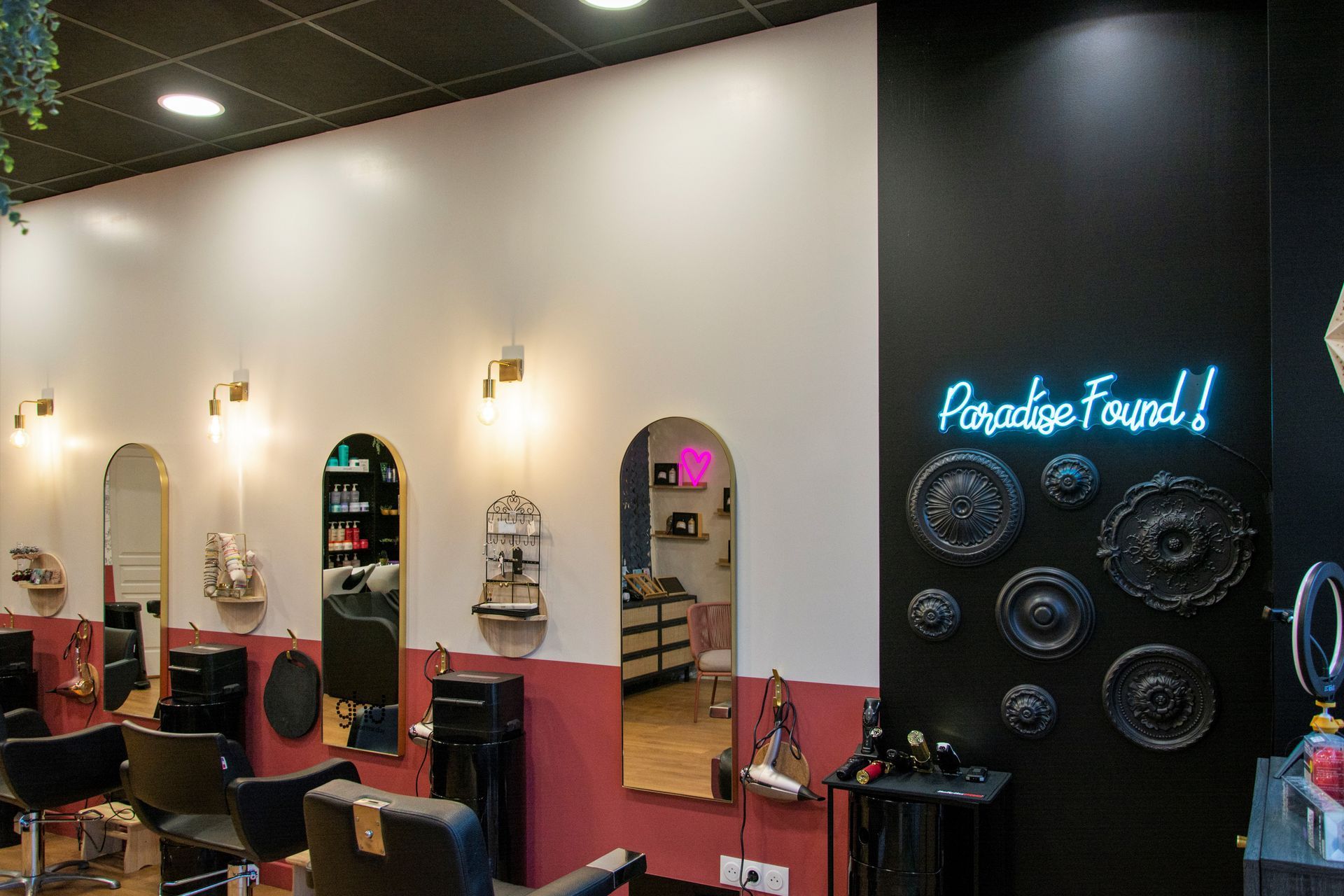 Rénovation Salon de coiffure L'Atelier Essonne