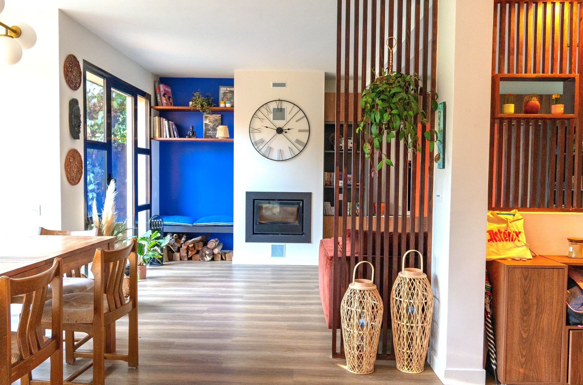 Rénovation maison entrée salon