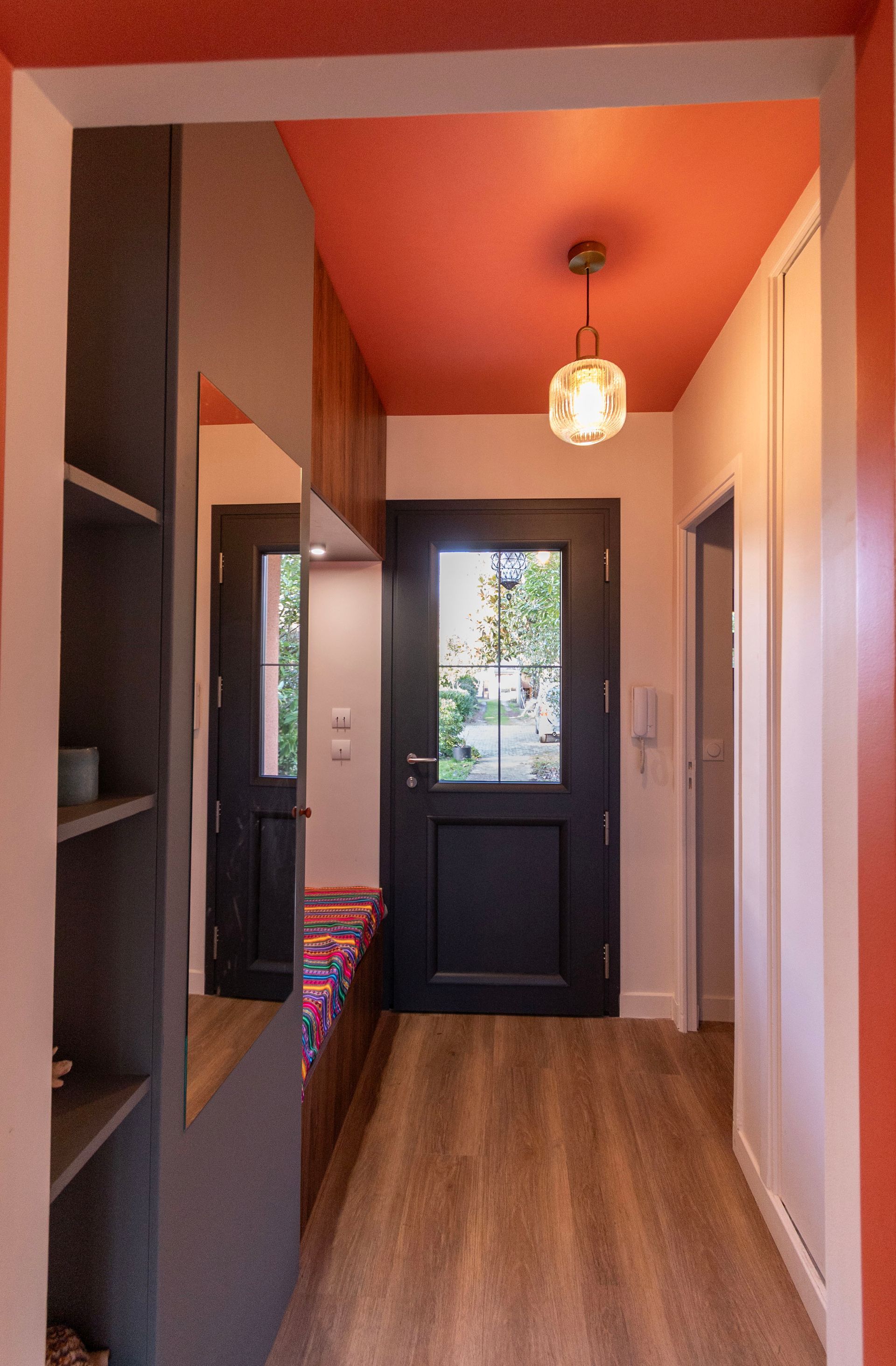 Rénovation maison entrée