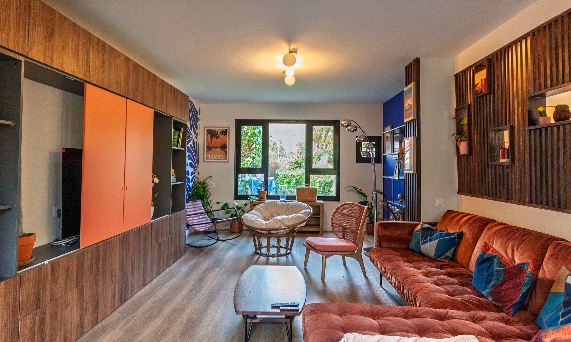 Rénovation maison salon canapé