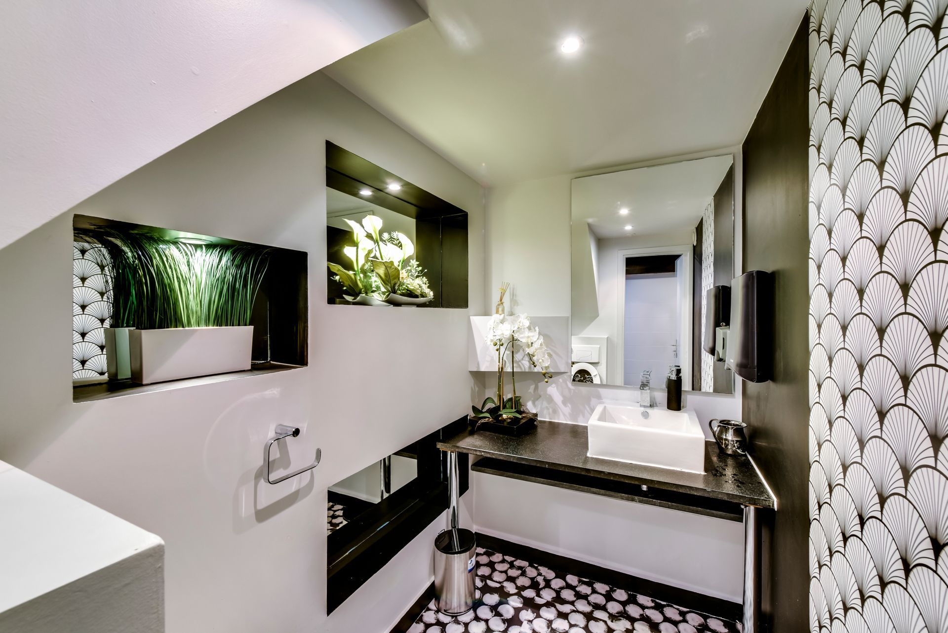 Rénovation restaurant Japonais Paris toilettes