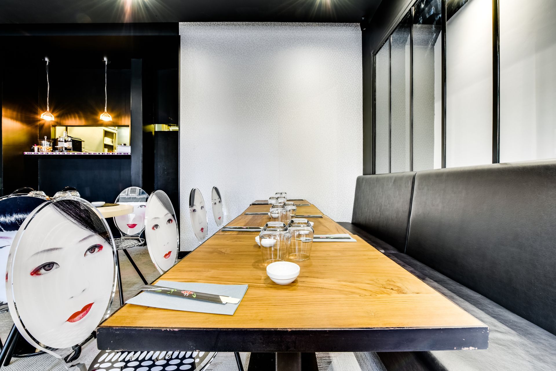 Rénovation restaurant Japonais Paris décoration