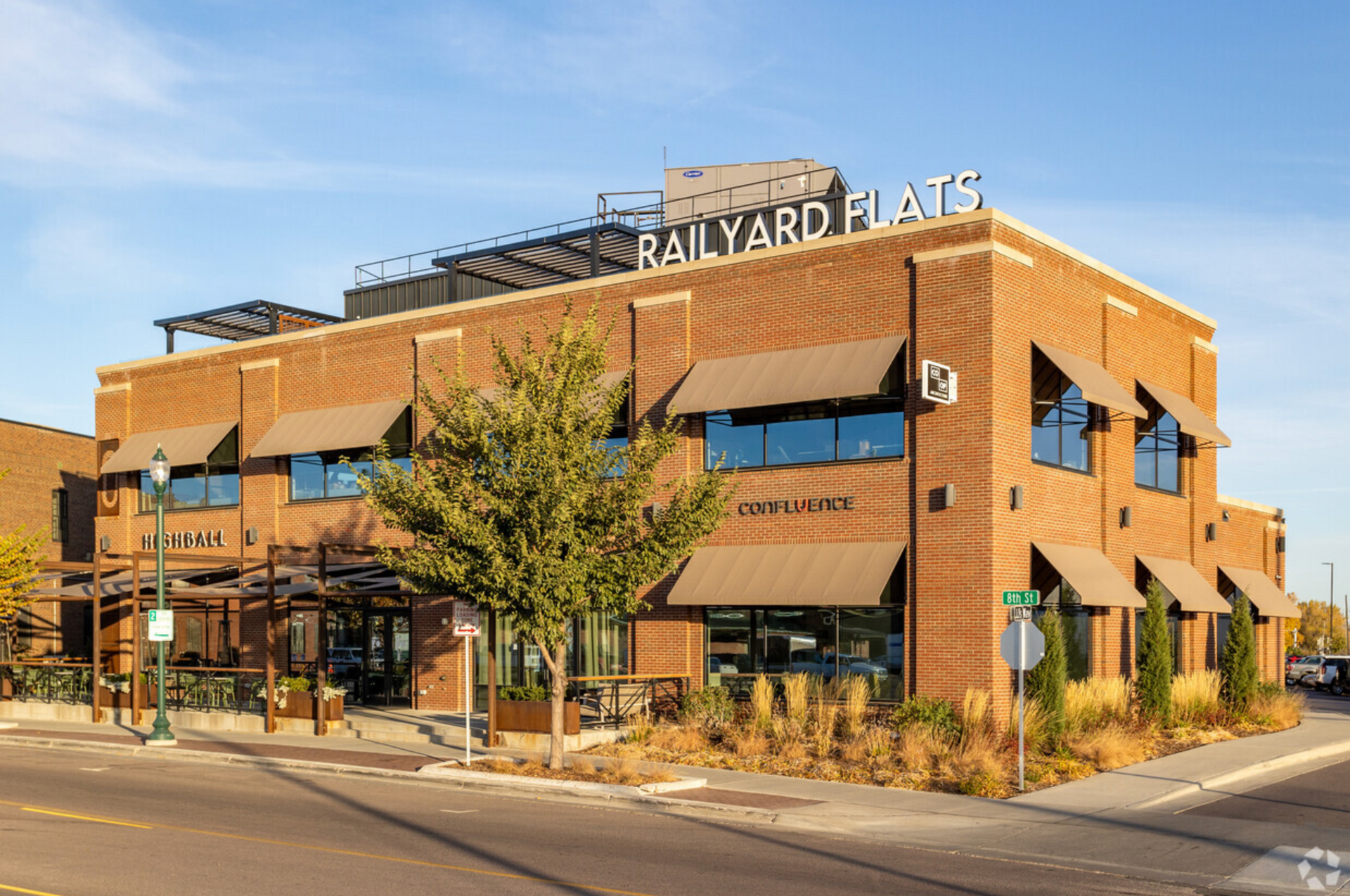 Railyard Flats. Pet-friendly apartments located in downtown Sioux Falls, featuring private balconies, access to the bike trail, and concierge service.