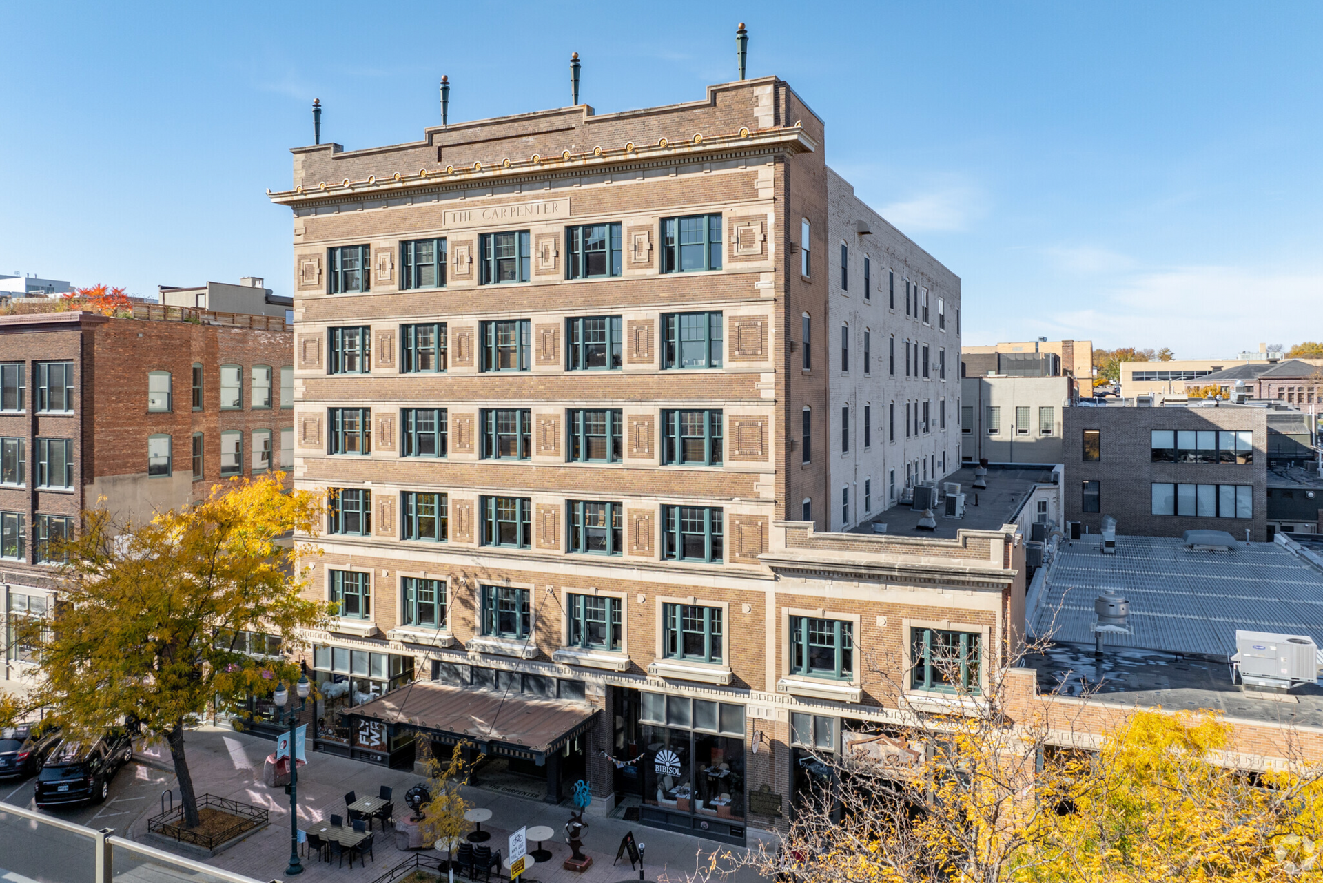 The Carpenter. Pet-friendly apartments located in downtown Sioux Falls in a historical building.