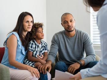 Blended Families — Family Having a Counseling in Dover, OH