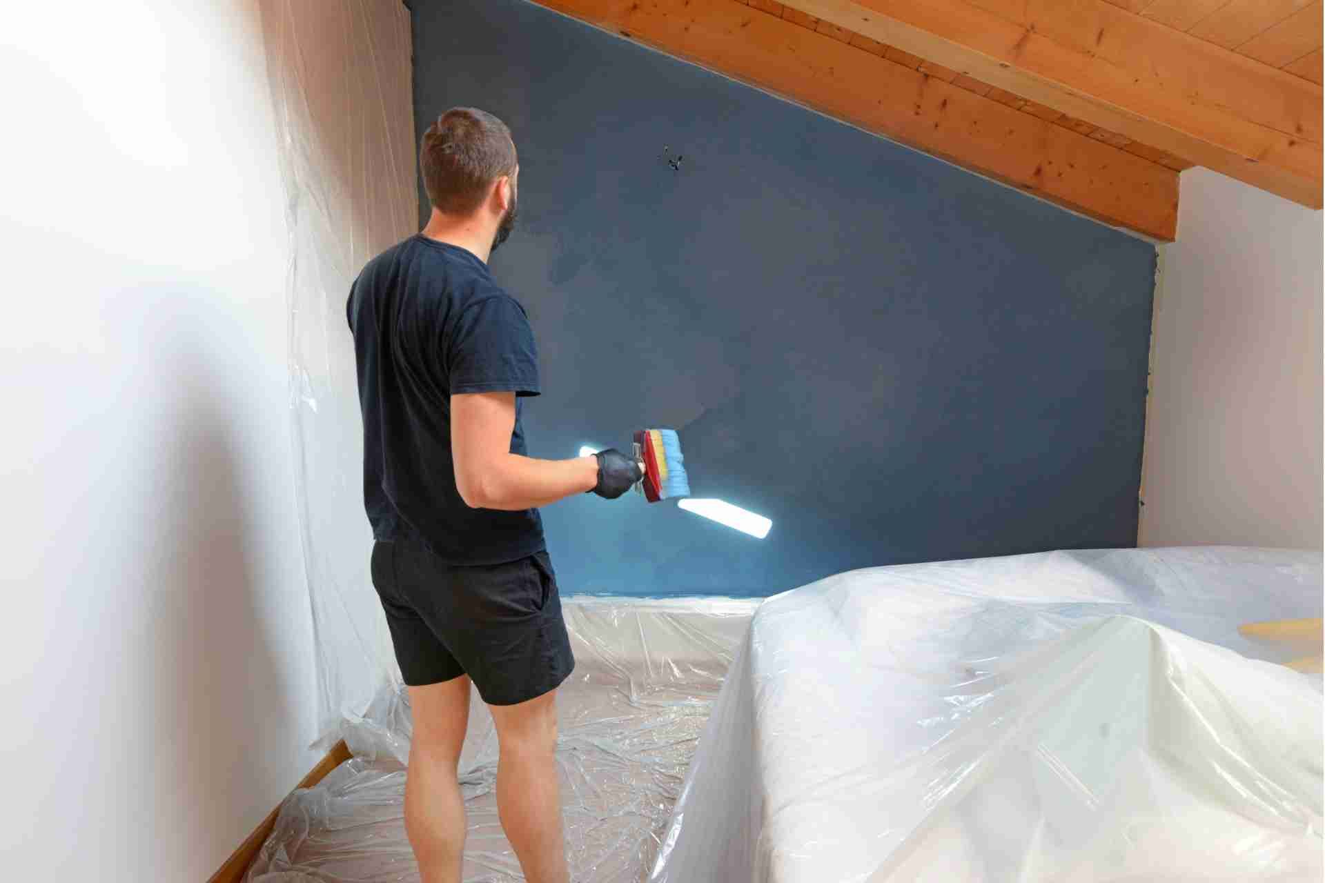 painting a room