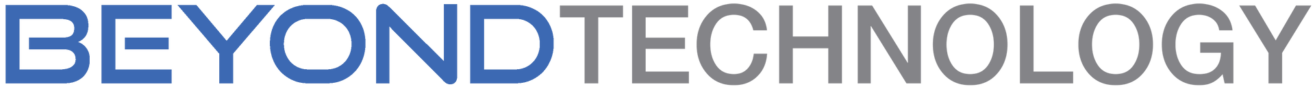 The Beyond Technology logo features the word