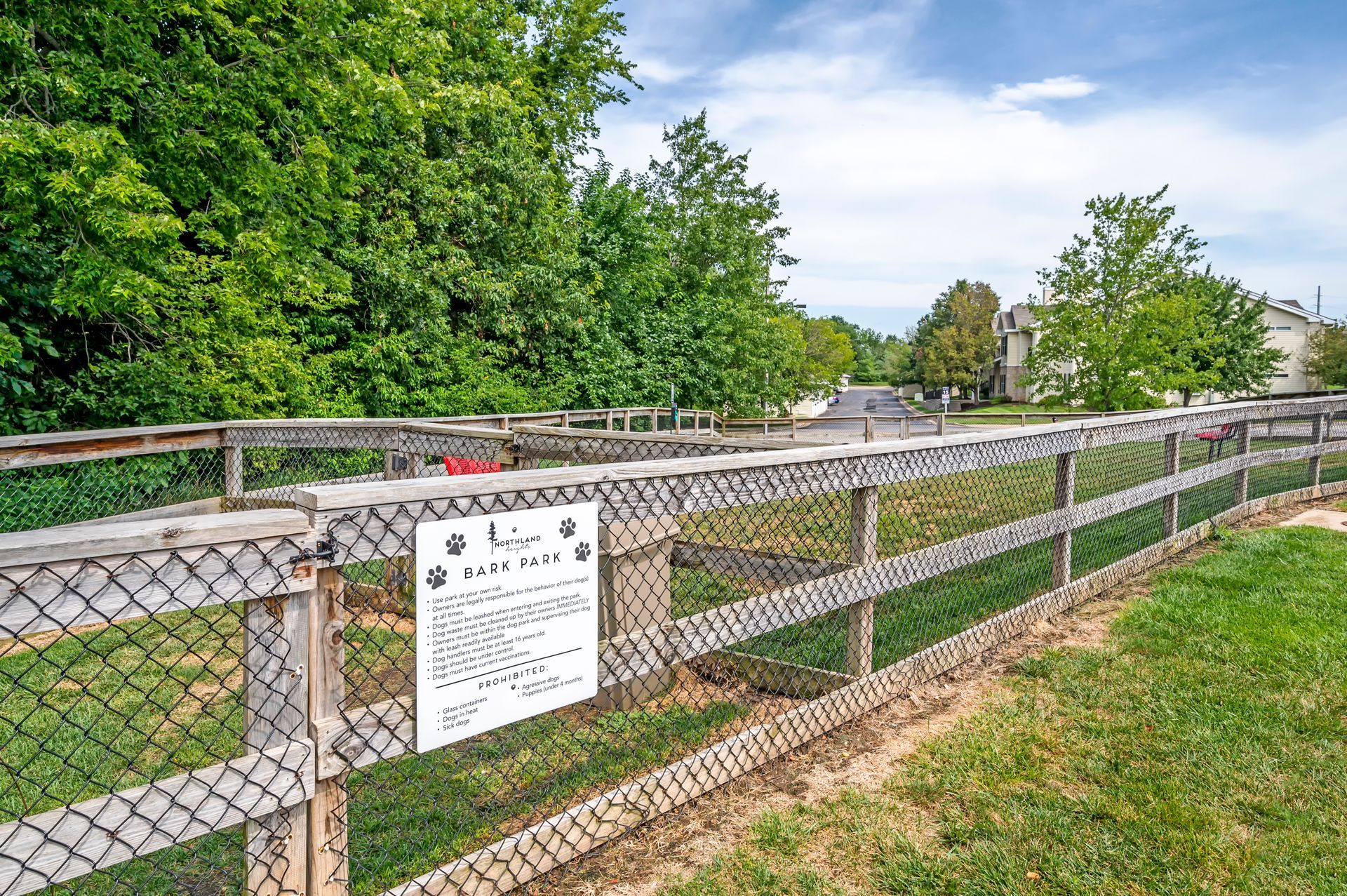 Photo of the community dog park