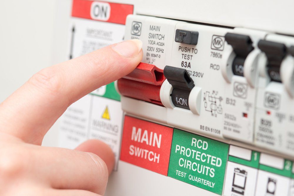 RCD circuit breaker board — R & M Electrical in Townsville, QLD