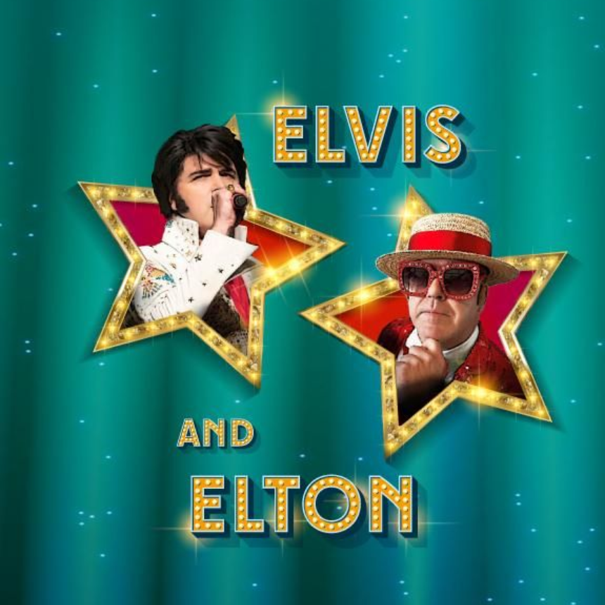 Logo: Gold star over purple curtain, text reads 